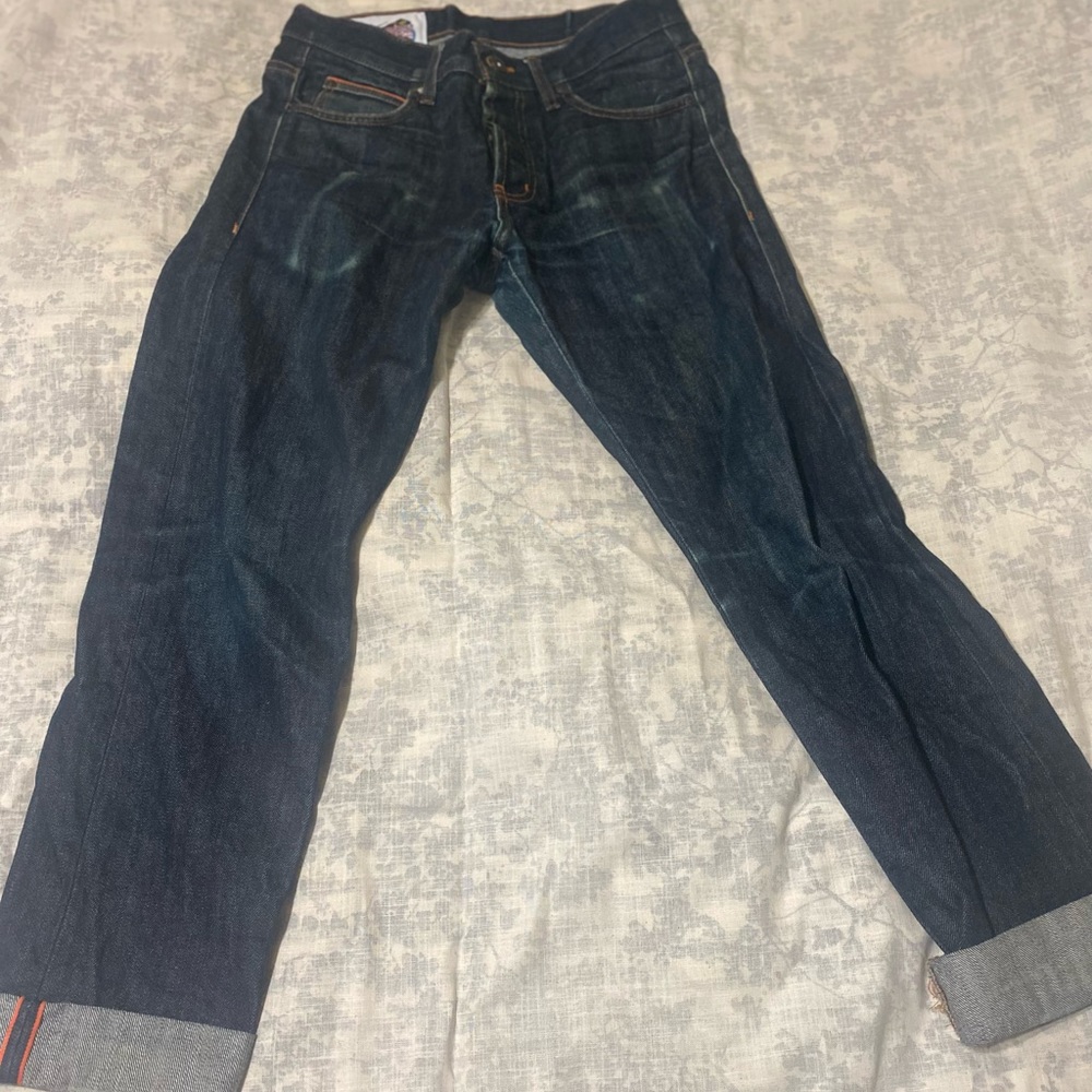 Naked and famous street fighter jeans men’s size 31